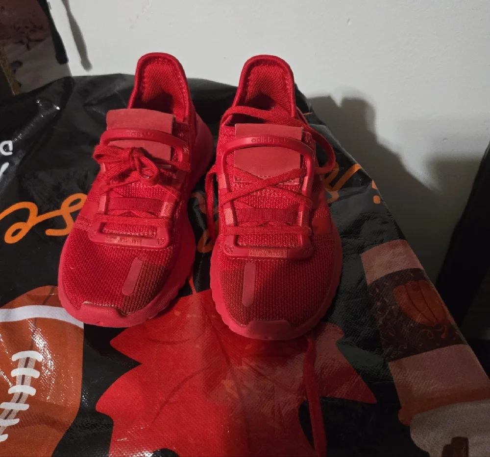 adidas Kids Red Athletic Sneakers